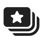Set Top Stack SVG Icon